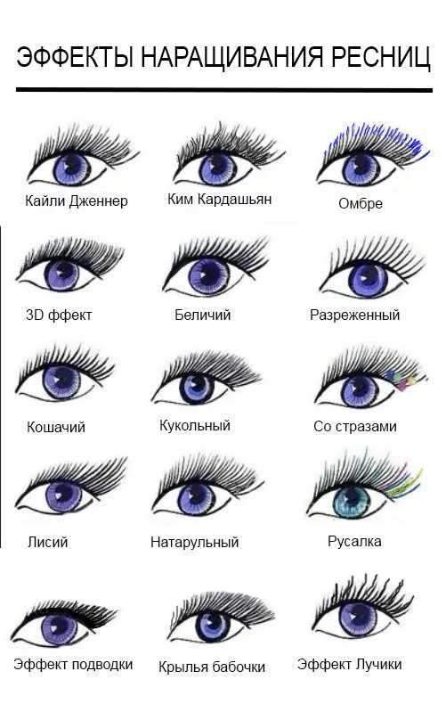 Будь яркой и незабываемой с ресницами омбре