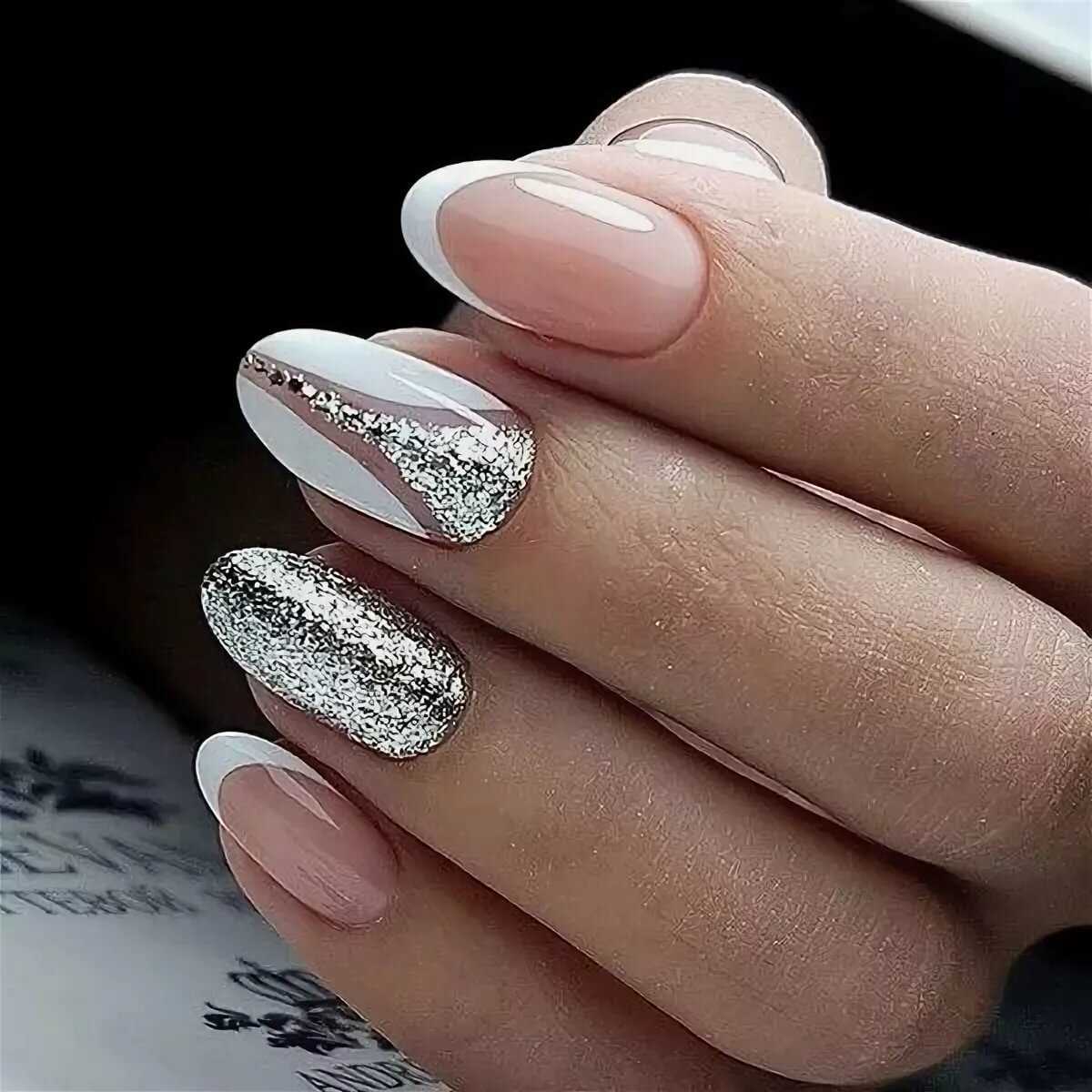 Серебряный маникюр - советы, тенденции, фото новинки
