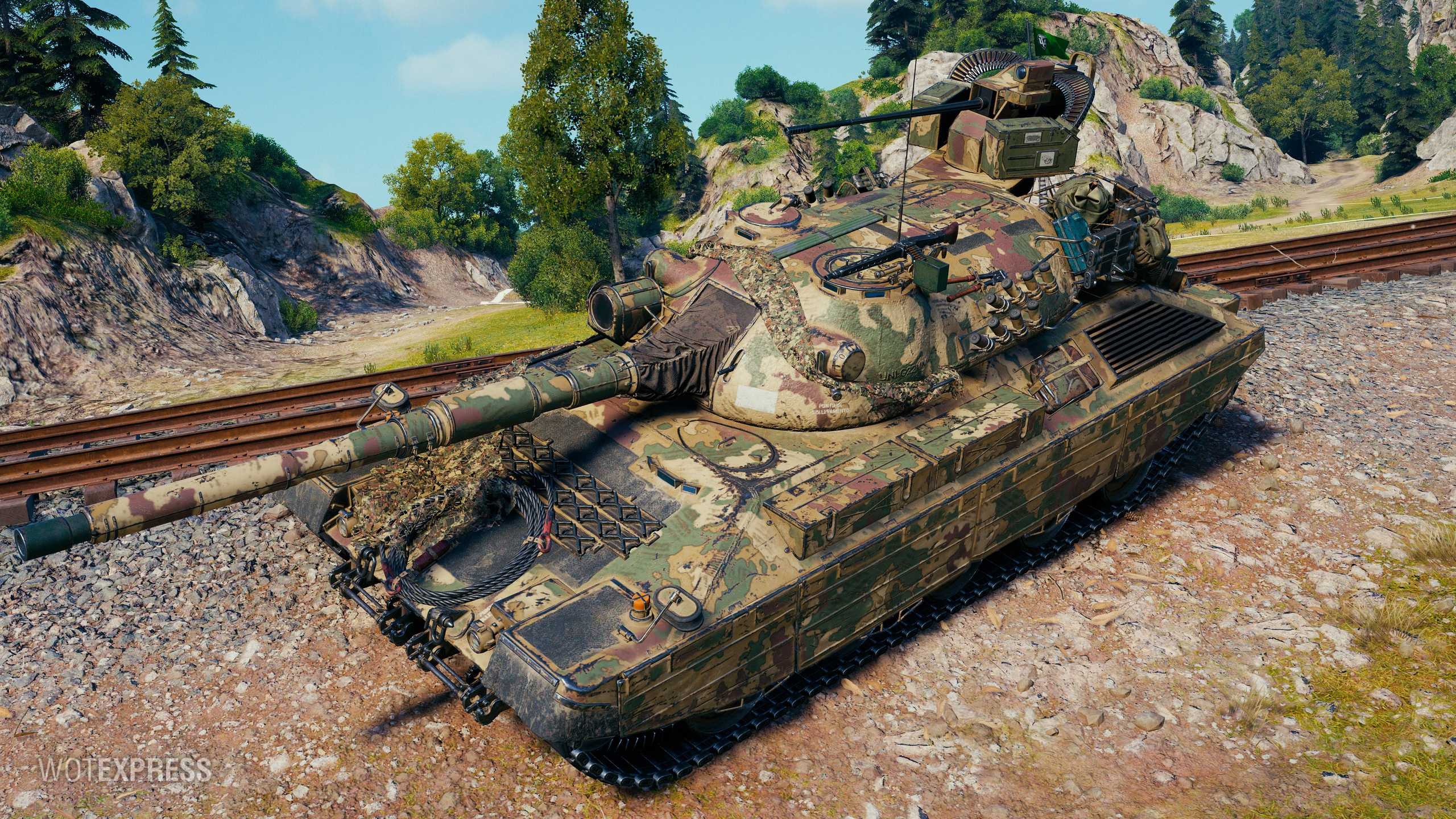 Progetto m40 mod 65 - 10 уровень wot итальянский исследуемый средний танк