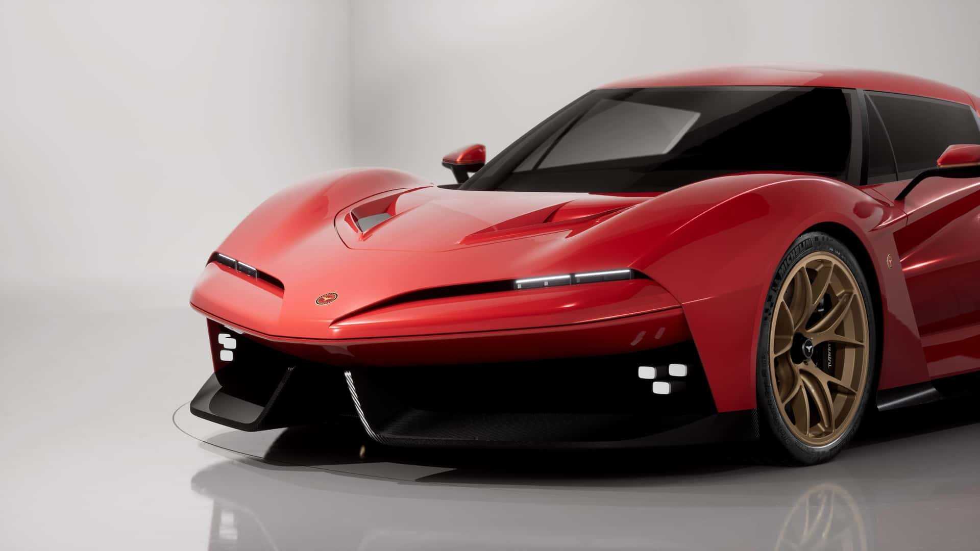 Легендарная марка прошлого показала чем бросит вызов ferrari