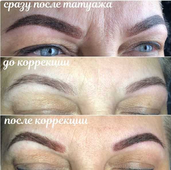 Пудровые брови через год после процедуры — borodadeda.ru