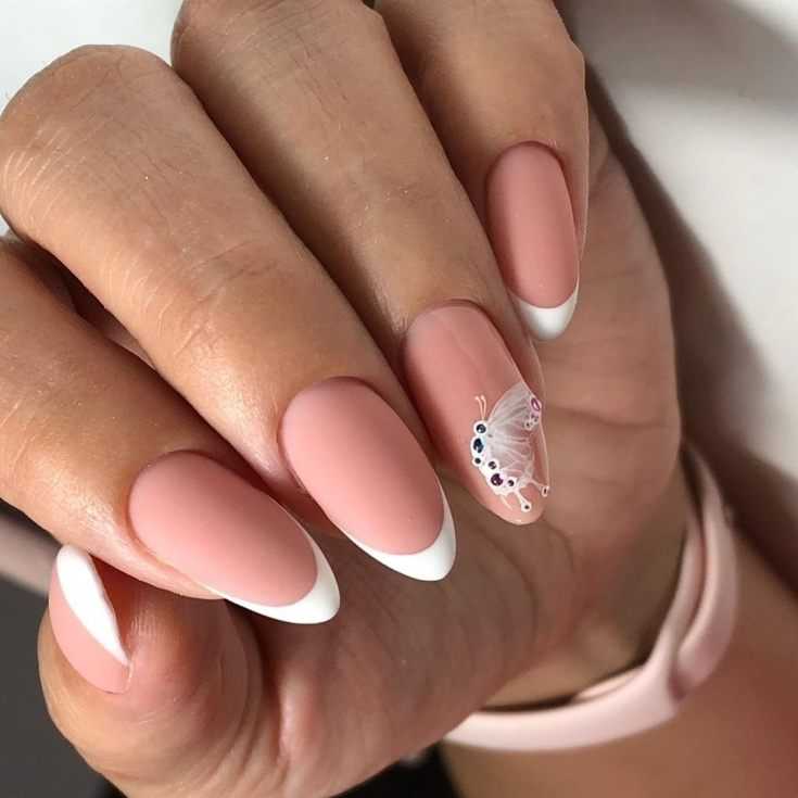 Белый френч на ногтях - фото тенденций 2019 года (100 фото) | портал для женщин womanchoice.net