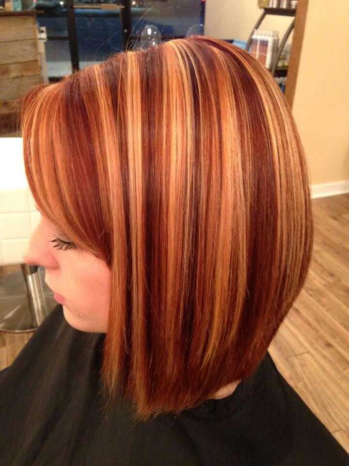 Как выглядит мелирование на рыжих волосах, подбираем лучшие оттенки | bellehair.info