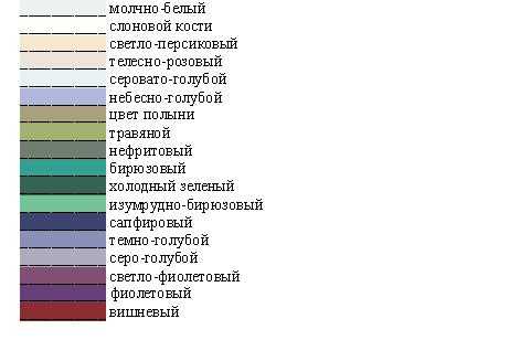 Сочетание цветов в одежде