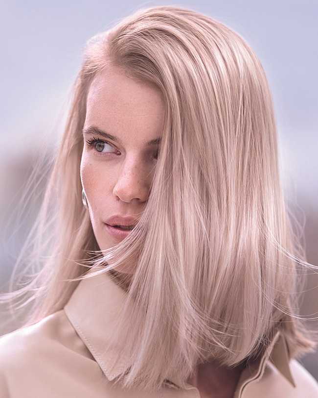 Модное окрашивание волос 2021 на короткие волосы блонд | womanchic